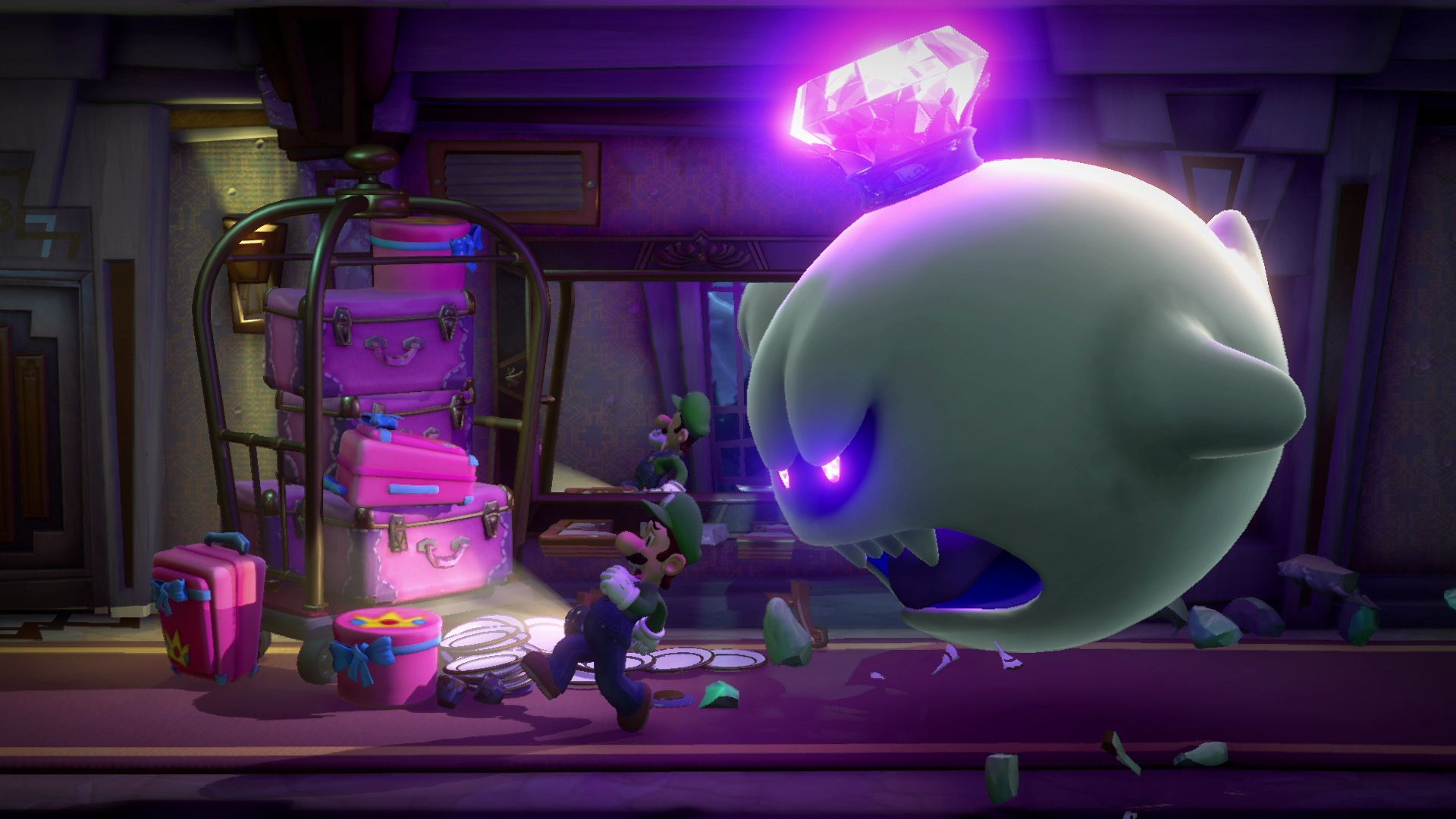 Hands on with Luigi s Mansion 3 and its multiplayer dungeon crawling Scarescraper Mode Eurogamer
