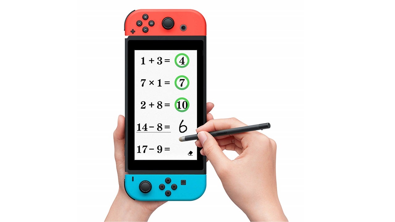 Does the switch lite hot sale come with a stylus