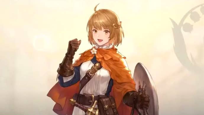 Maitha from Sword of Convallaria, in her banner art bose