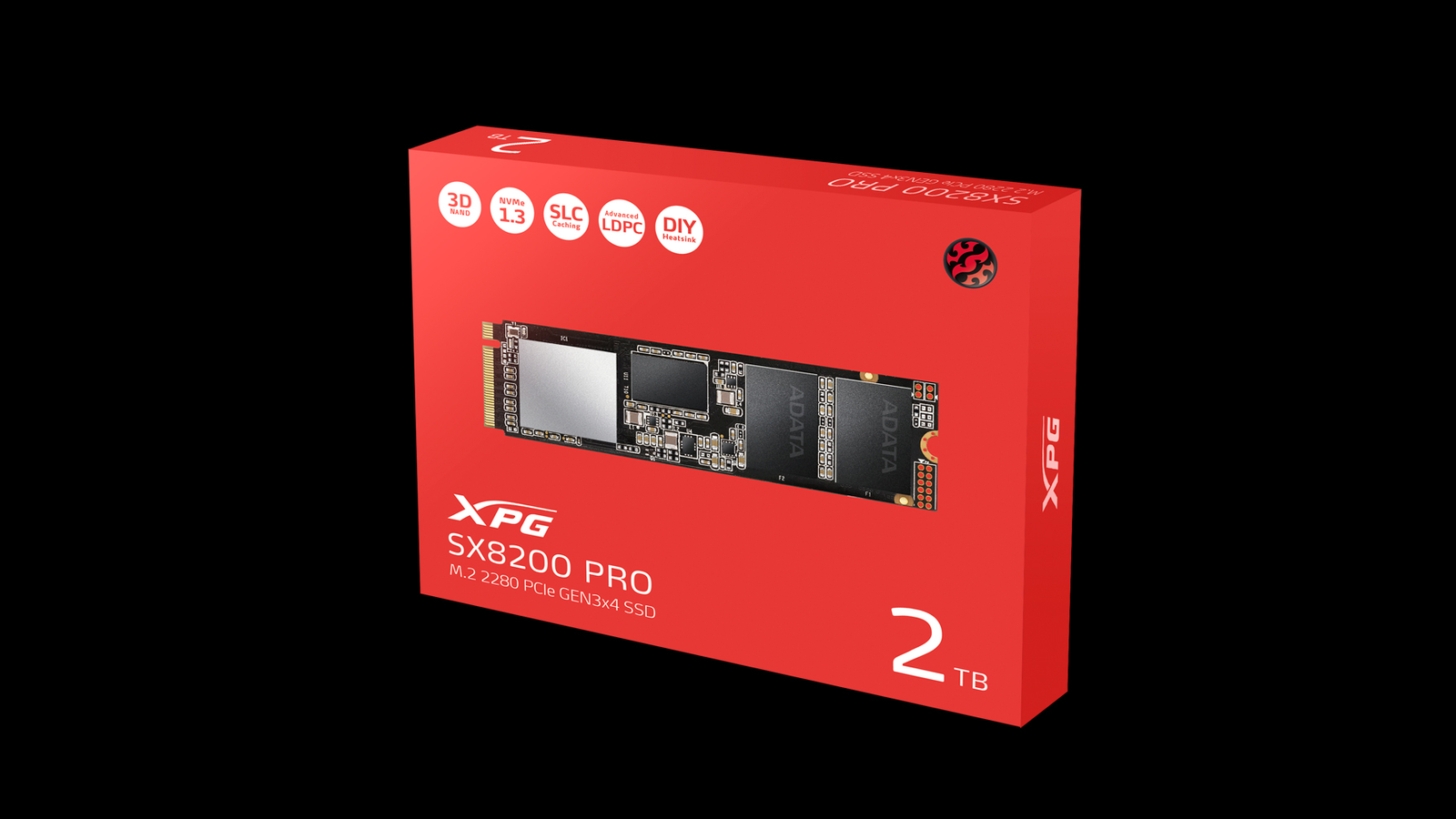 ADATA XPG SX8200 Pro 2TB SSD(XPG) - 内蔵型SSD ADATA XPG SX8200 Pro 2TB SSD(XPG) - 内蔵型SSD