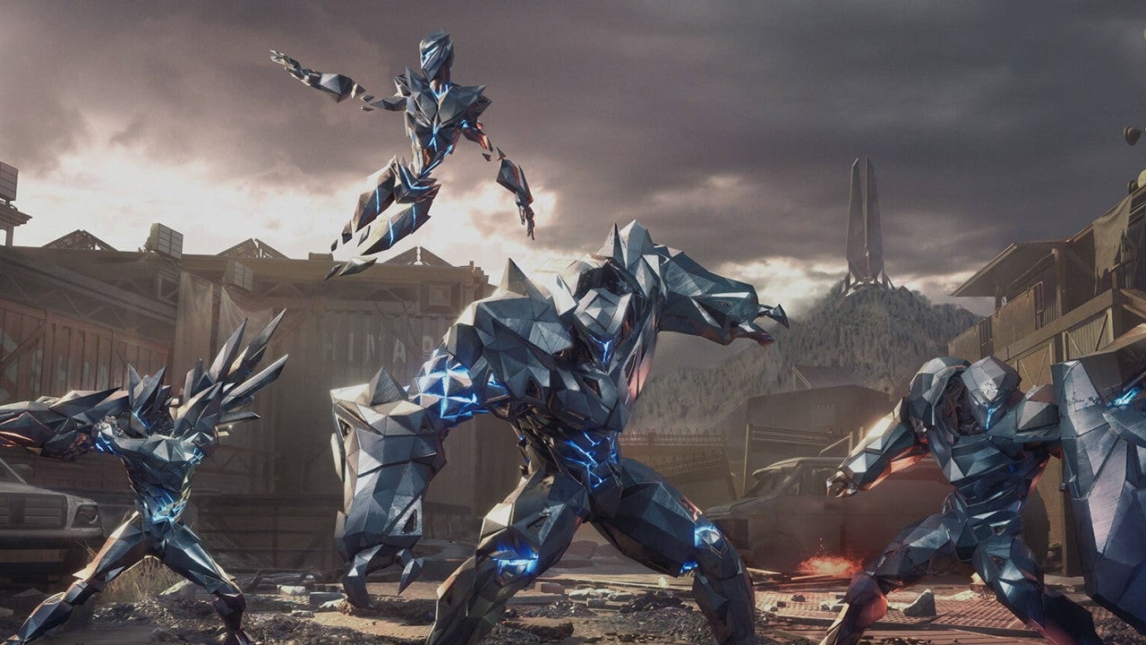 The four Nanos of Synced strike a cool pose in Synced.