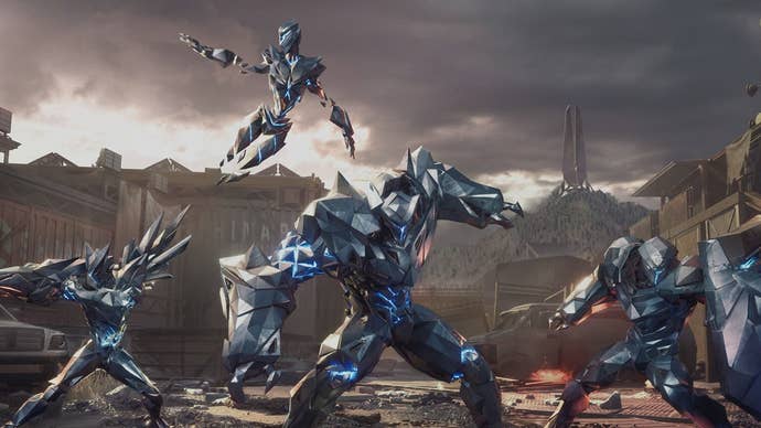 The four Nanos of Synced strike a cool pose in Synced.