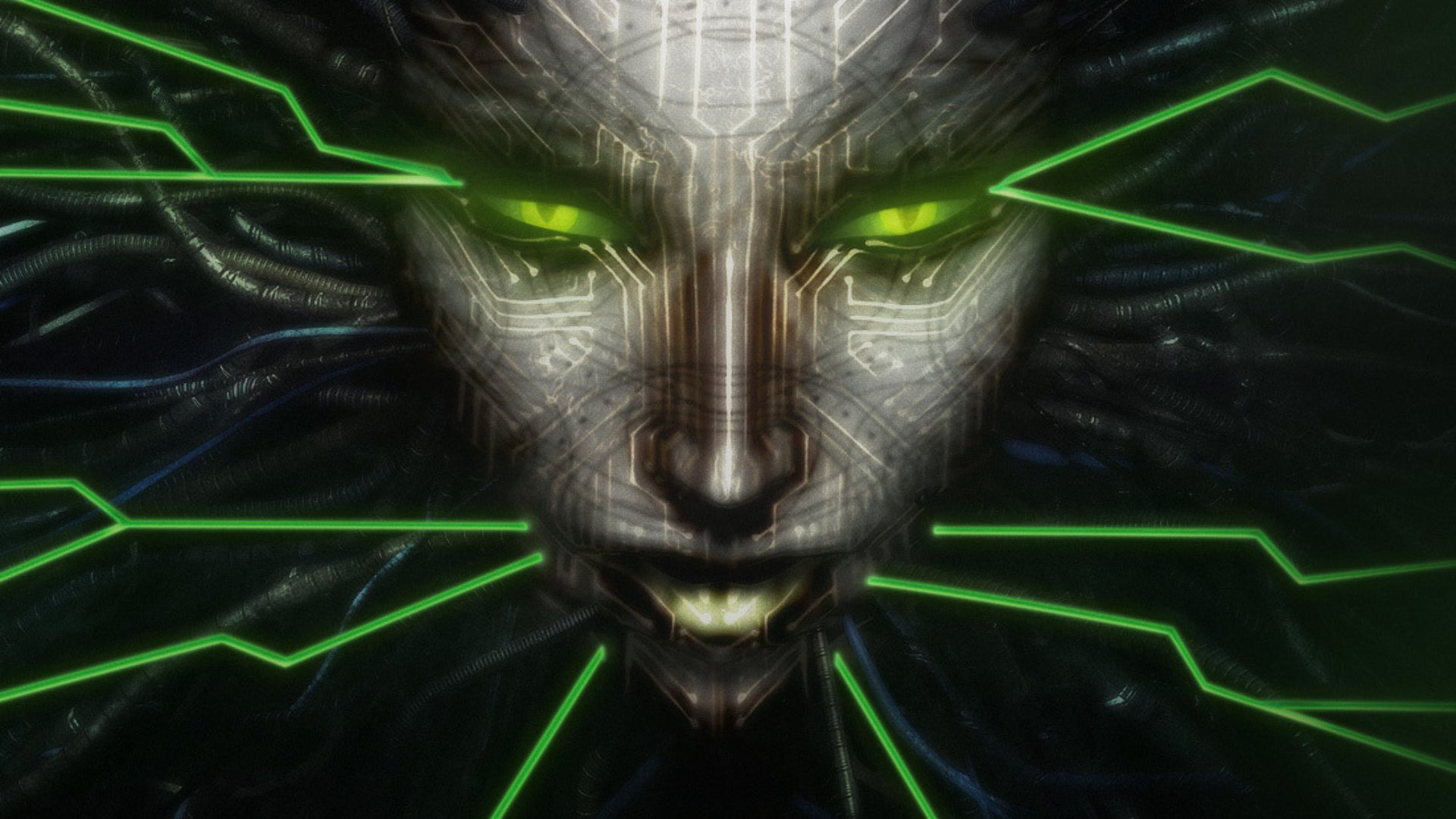 The face of SHODAN in System Shock 2. - 1