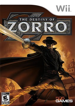 The Destiny of Zorro boxart