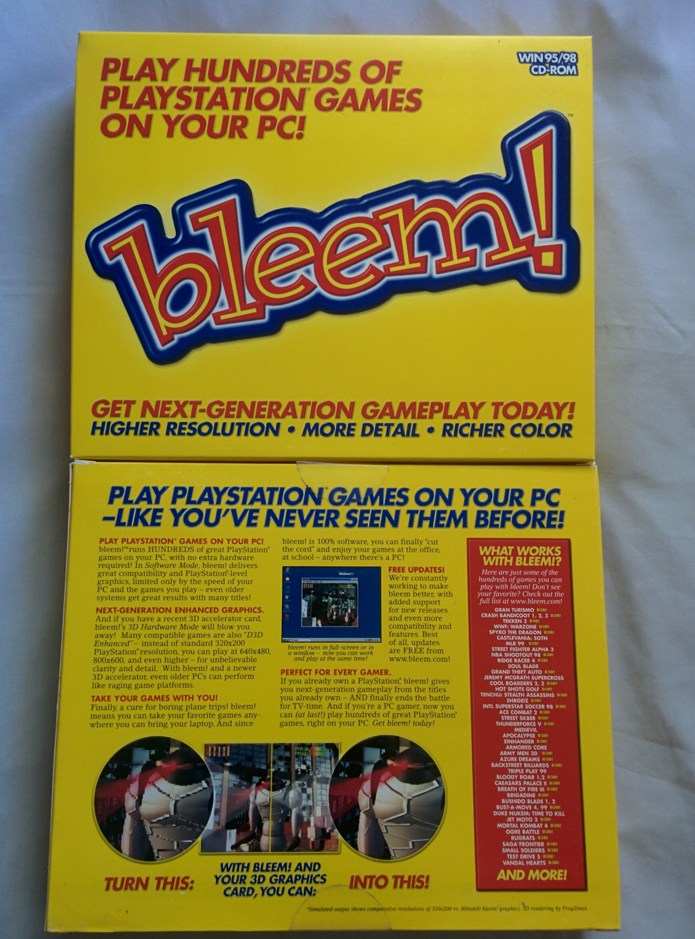 Bleem ps1 clearance