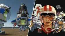 Characters in both Rollerdrome and Kerbal Space Program 2.