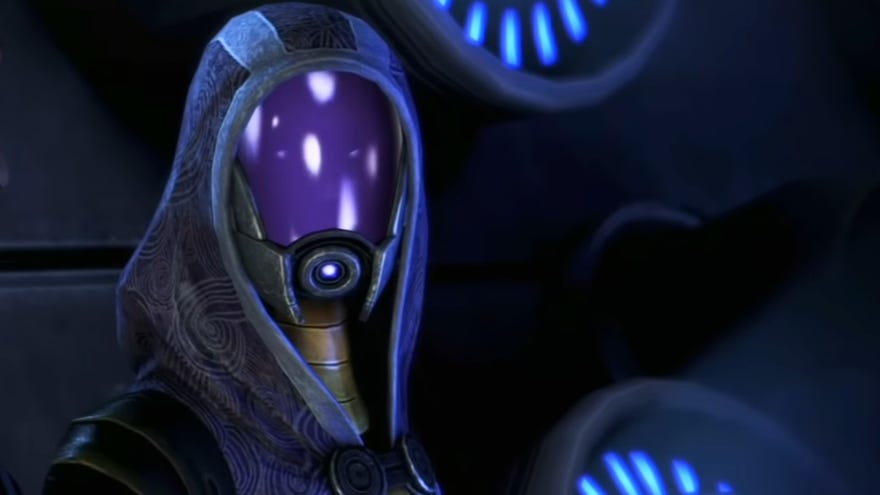 Tali’Zorah in Mass Effect 3.