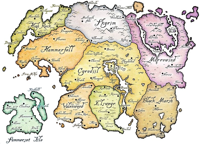 A new region in Tamriel from The Elder Scrolls VI