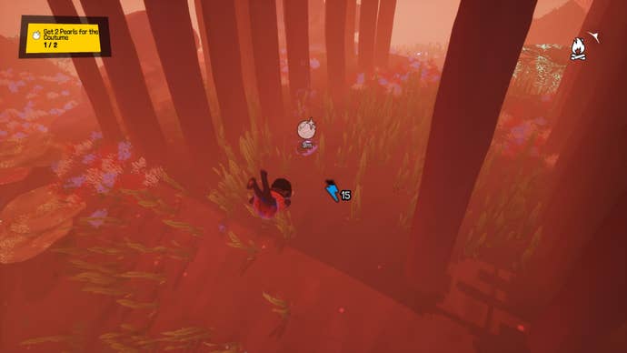 tchia diving for clam pearl