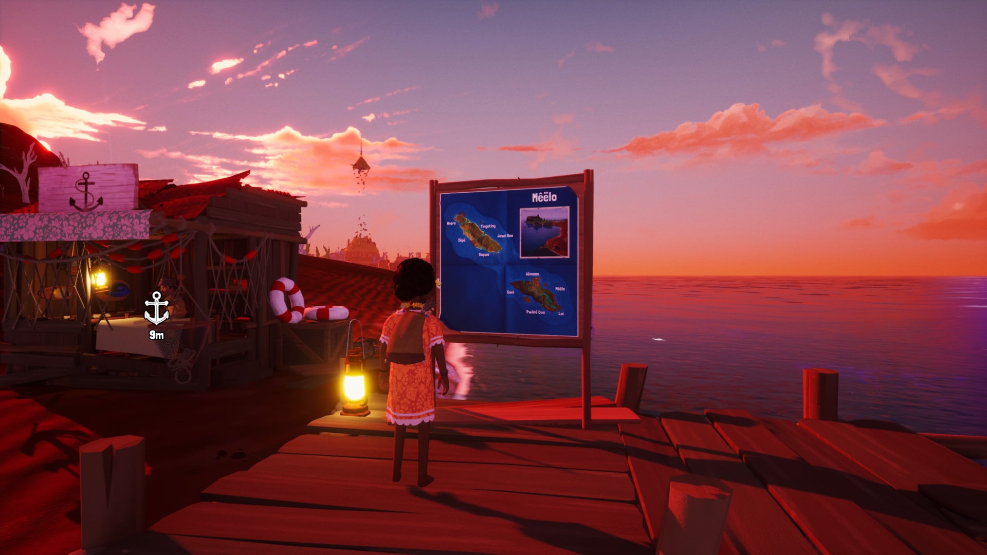 tchia meelo dock fast travel board