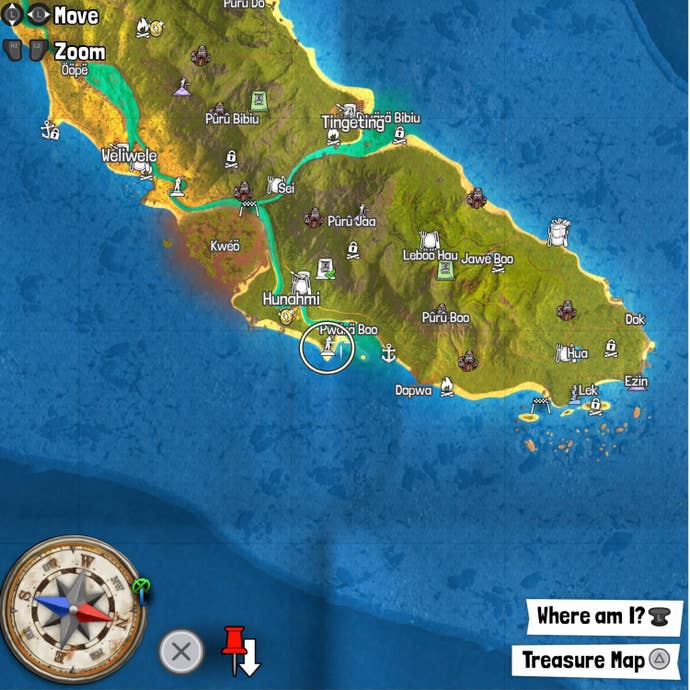 tchia pwara boo meavora statue map location