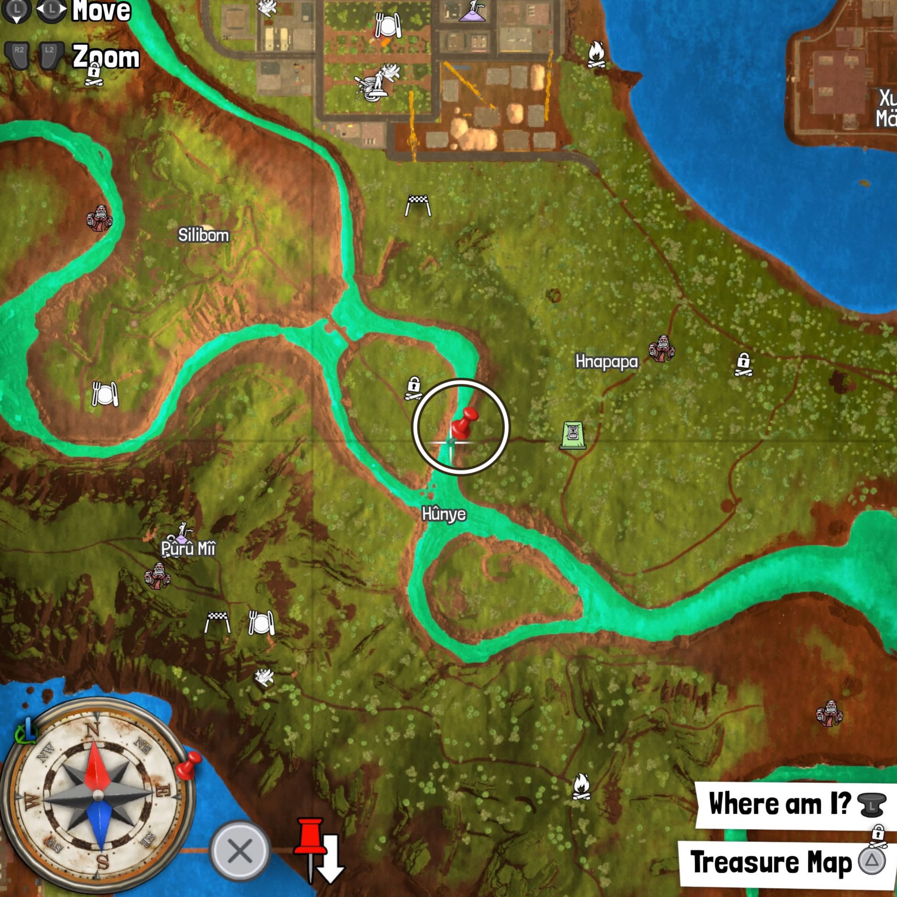 tchia treasure chest fifteen map location hunye