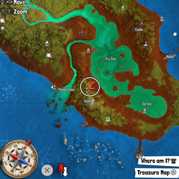 tchia treasure chest sixteen map location tru tim pwara caa koilo