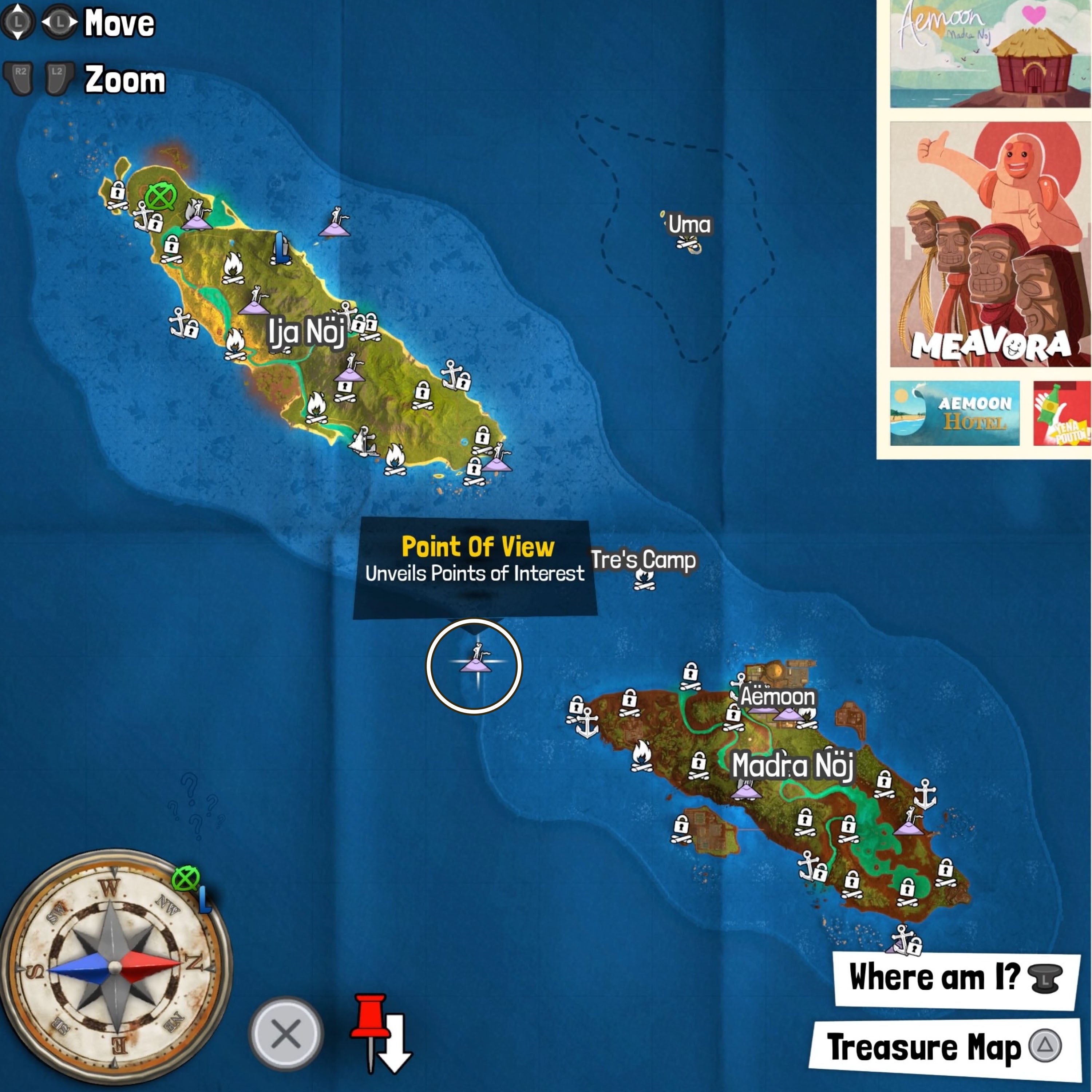 tchia treasure chest twelve map location shipwreck