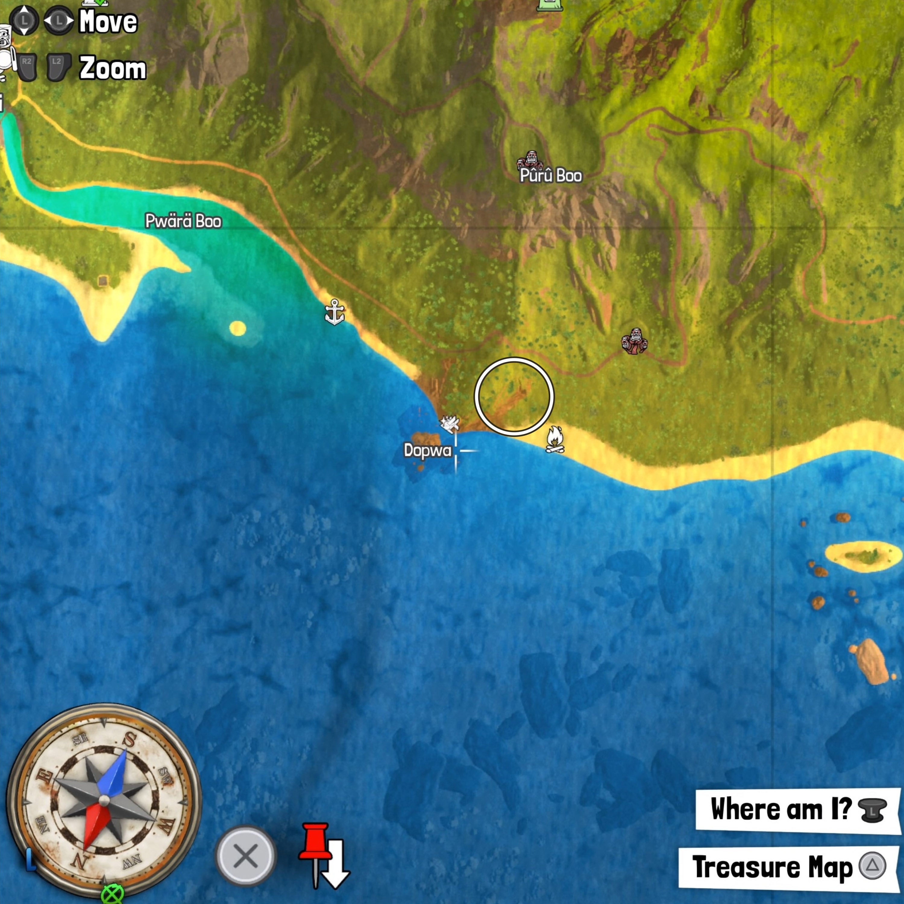 tchia treasure chest two map location dapwa