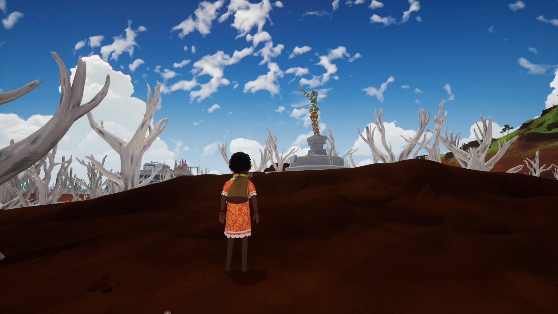 Tchia tru tim meavora statue