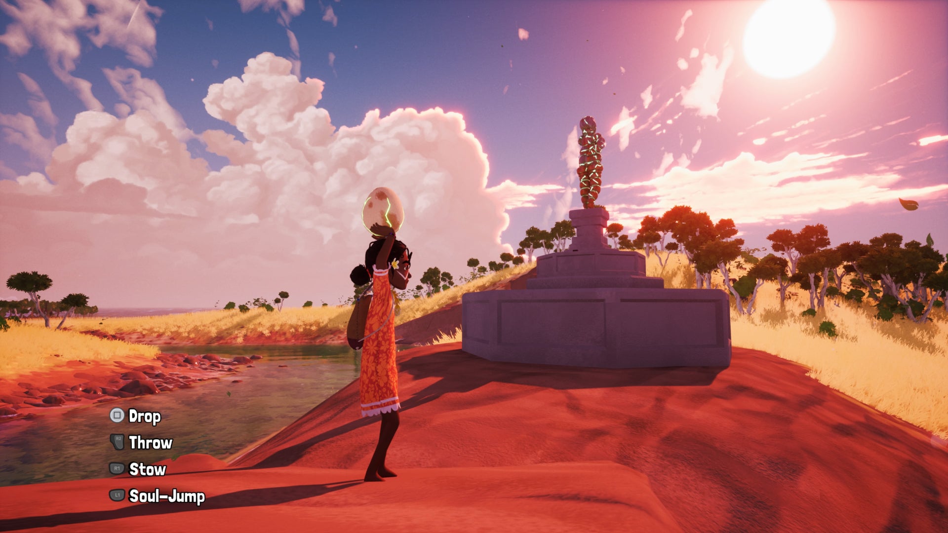 Tchia, Weliwele meavora statue