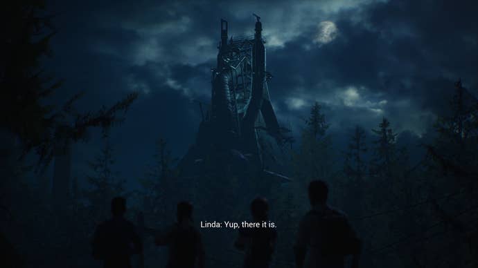 The Casting of Frank Stone screenshot shows a cloudy night sky.