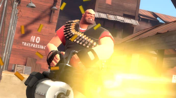 Team Fortress 2’s heavy machine gun