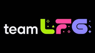 teamLFG logo on black background