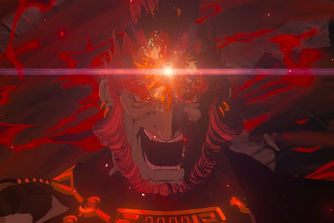 Ganondorf from the final trailer of The Legend of Zelda: Tears of the Kingdom