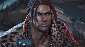 Eddy Gordo stares intensely into the distance, and is considering performing a left kick