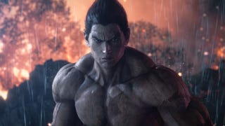 Tekken 8 Kazuya in the rain