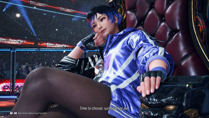 Reina in Tekken 8