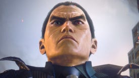 A headshot of Jin looking menacing in Tekken 8.