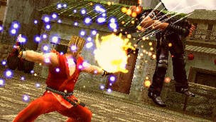 Tekken 6 PSP screens kick, punch