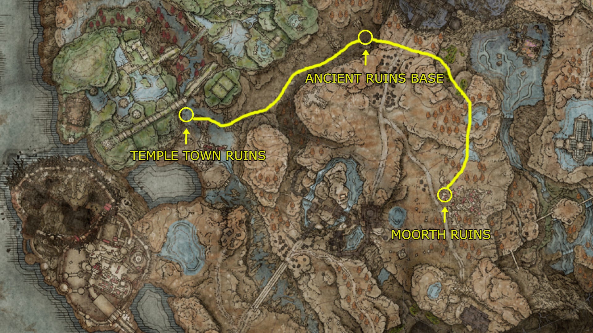 How to get into Temple Town Ruins in Elden Ring DLC | Rock Paper Shotgun