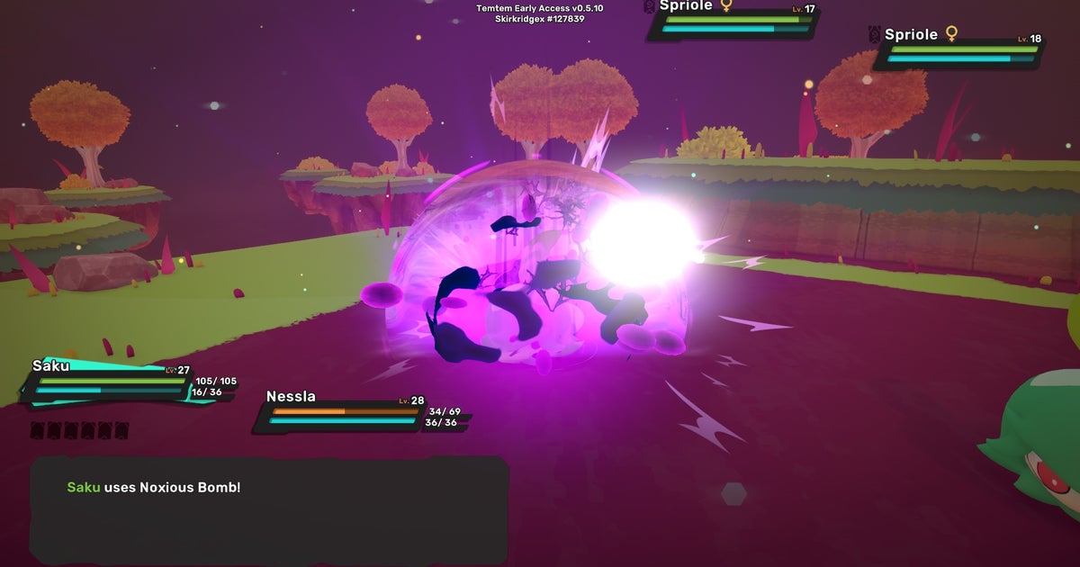 Temtem type chart: Strengths and weaknesses of every Temtem type | Rock ...