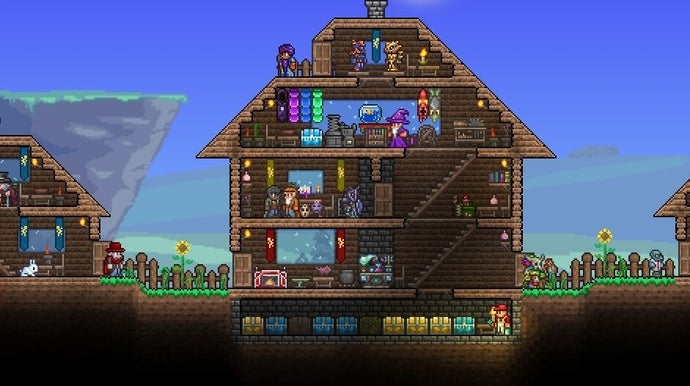 Terraria累計7000万本突破!15周年で開発継続を約束 Terraria 15周年