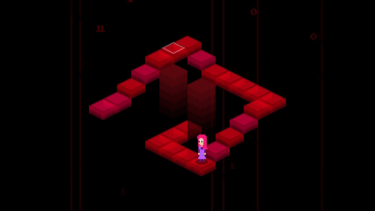 The player navigates an Escher-like illusion of stairs in Naya's Quest. - 3