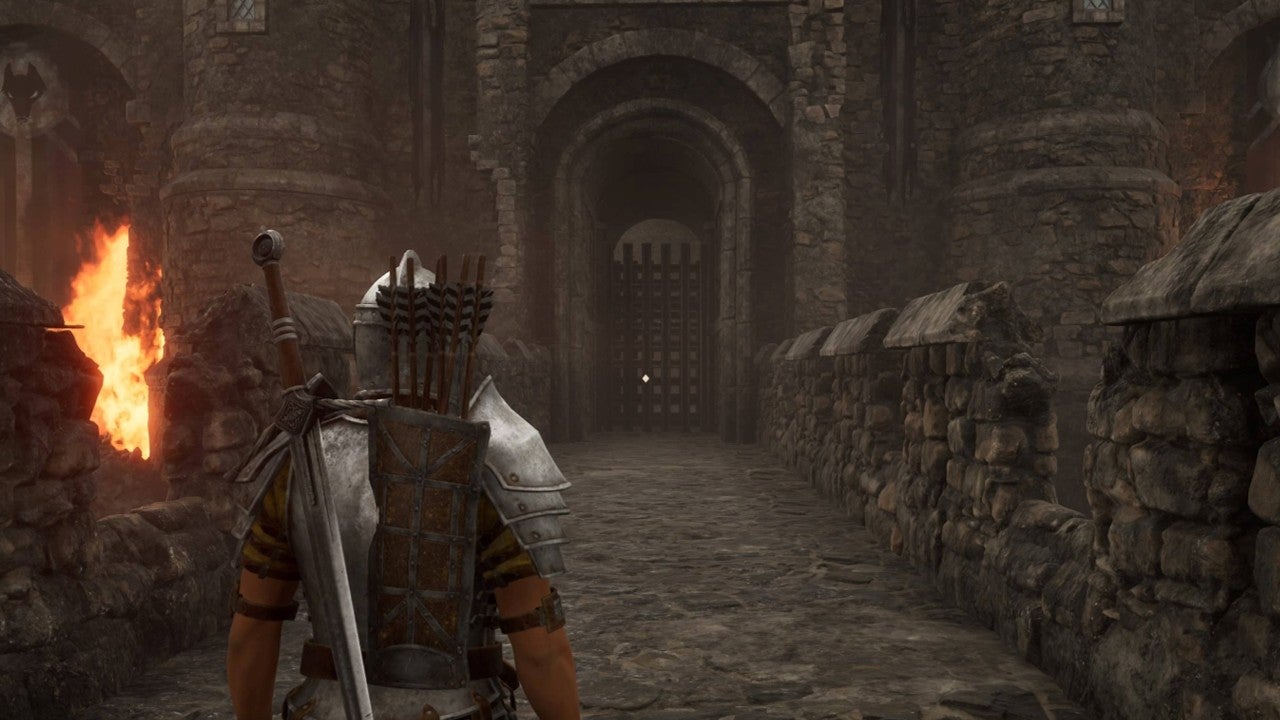 Oblivion Battle For Castle Kvatch Charge The Courtyard