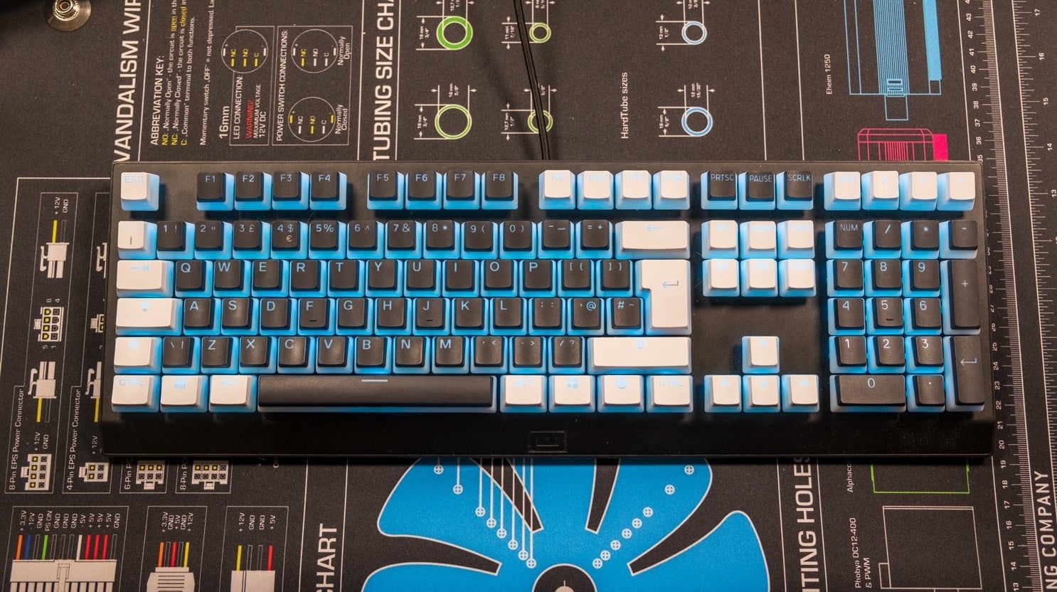 Testing odd peripherals: flying mice, racing keyboards and RGB in