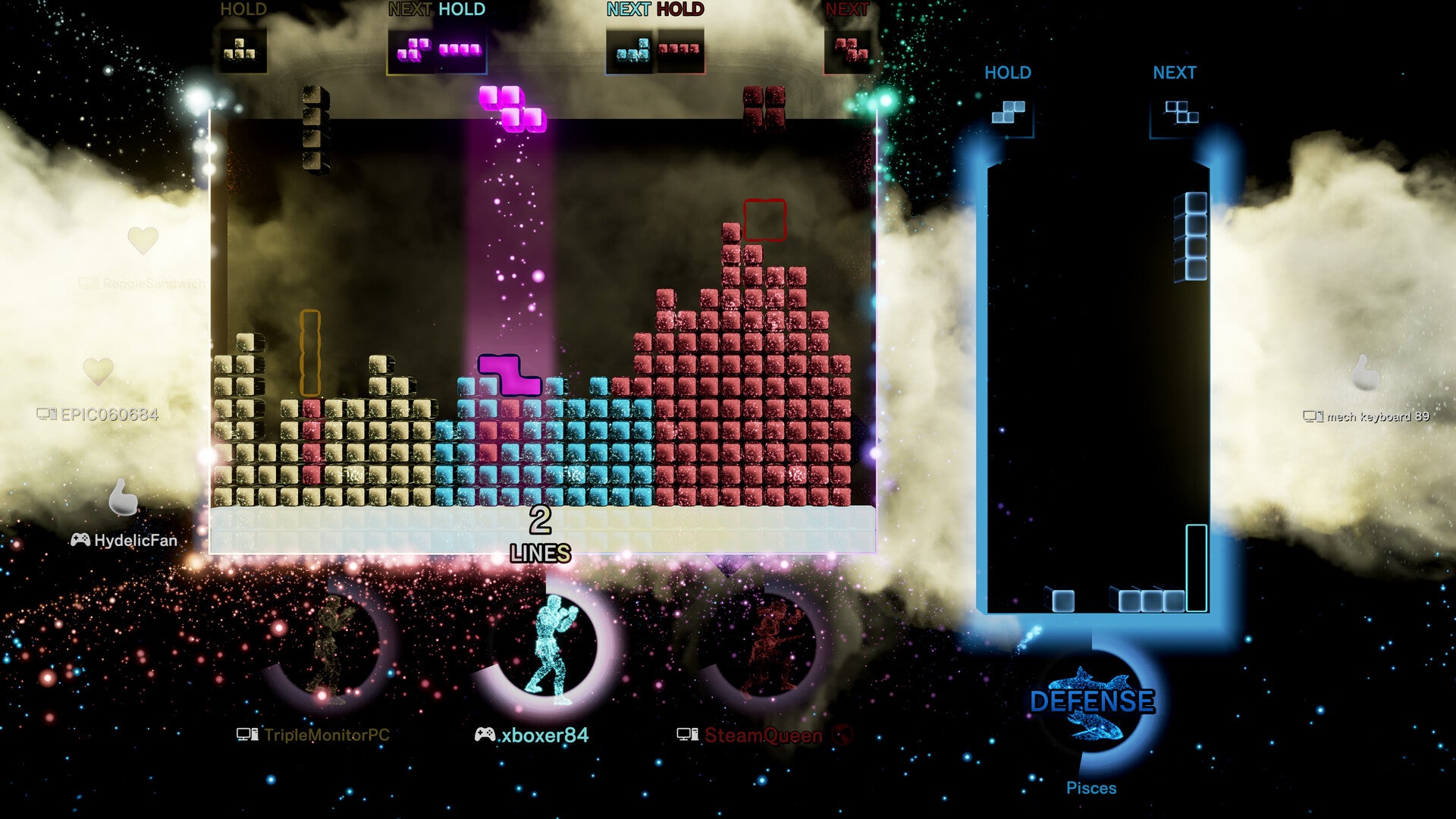 Tetris Effect screenshot