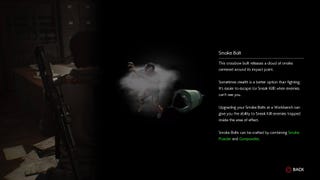 The Evil Within 2: where to find the Warden Crossbow and how to craft shock, harpoon, smoke, explosive & freeze bolts
