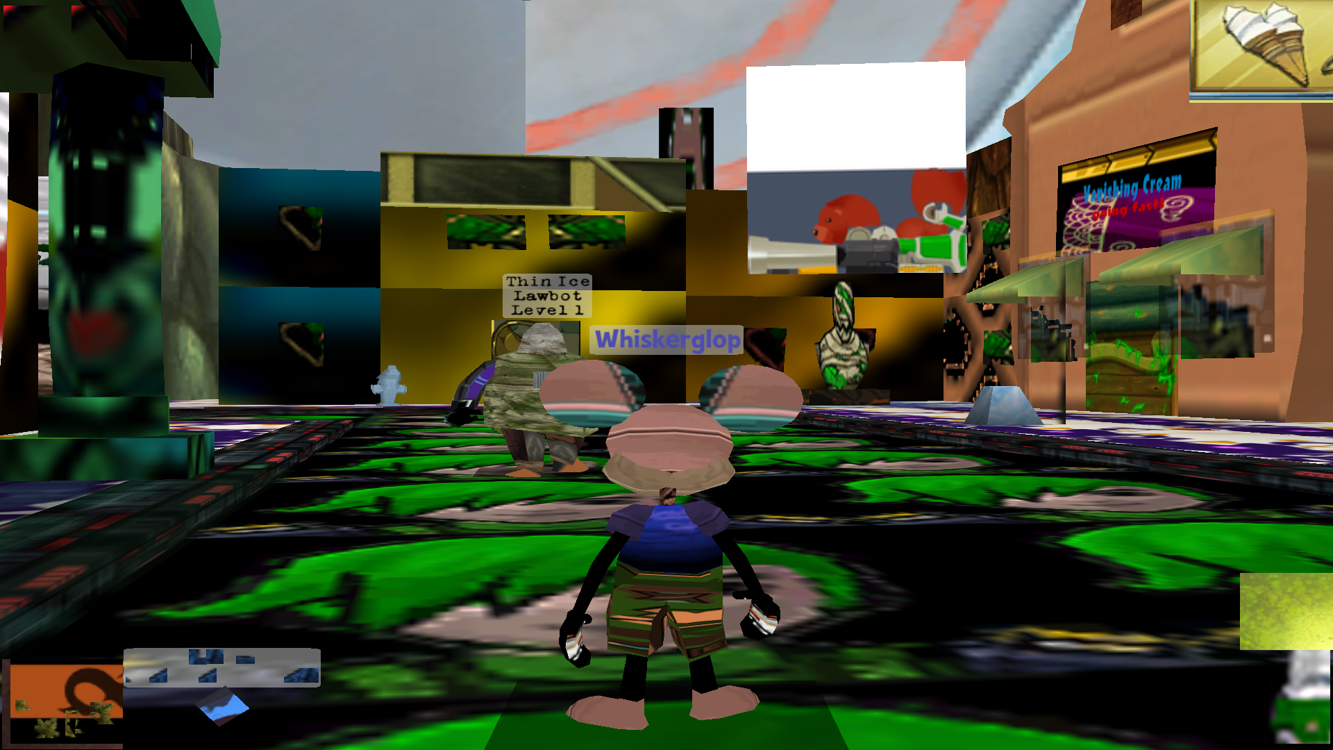 Texturetown is a Frankenstein's MMO created by remixing Club Penguin, Pirates of the Caribbean Online and other dead MMOs