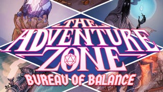 The Adventure Zone: Bureau of Balance board game artwork