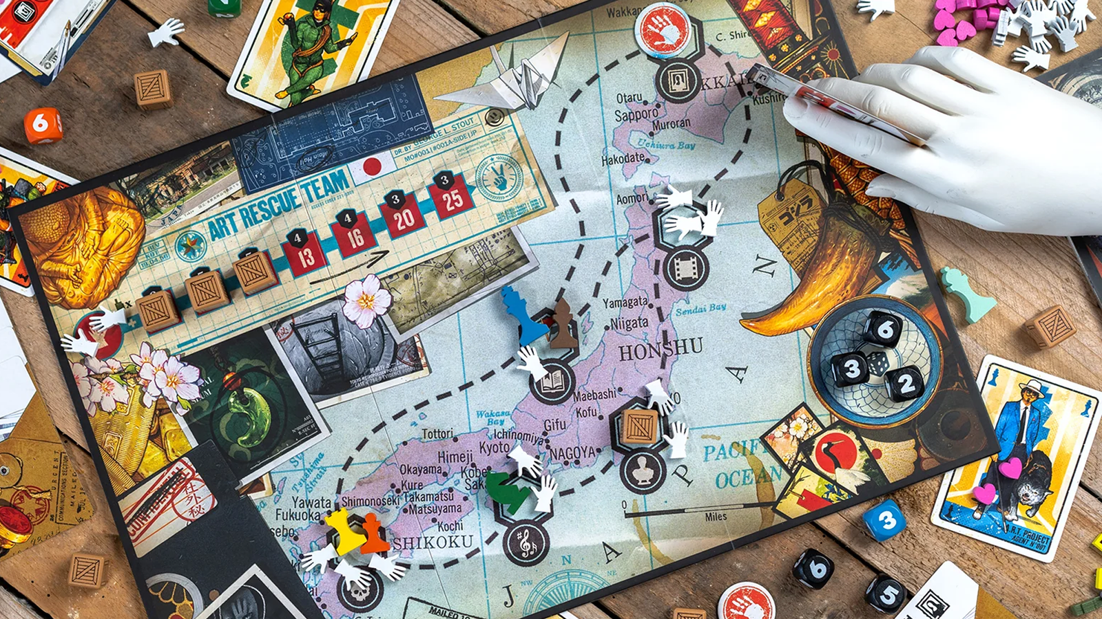 If you like Pandemic, you owe it to yourself to make The ART If you like Pandemic, you owe it to yourself to make The ART