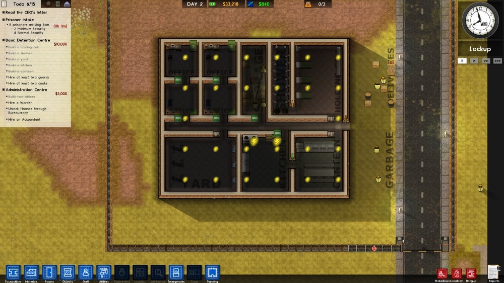 Prison Guard Build Prison Architect guide: How to get started on PS4, Xbox and PC ...