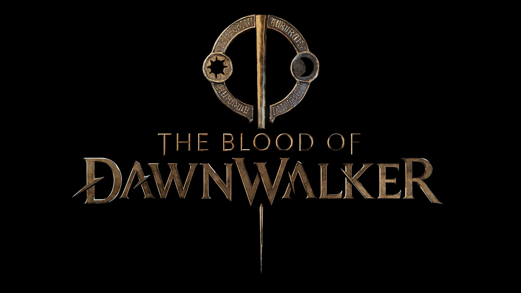 A logo for The Blood of Dawnwalker. - 1