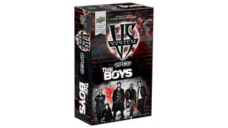 An image of the box for The Boys set for Vs System 2PCG game
