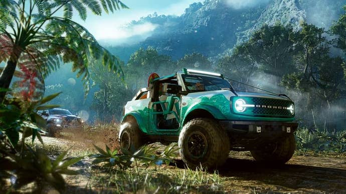 An offroad jeep in The Crew Motorfest.