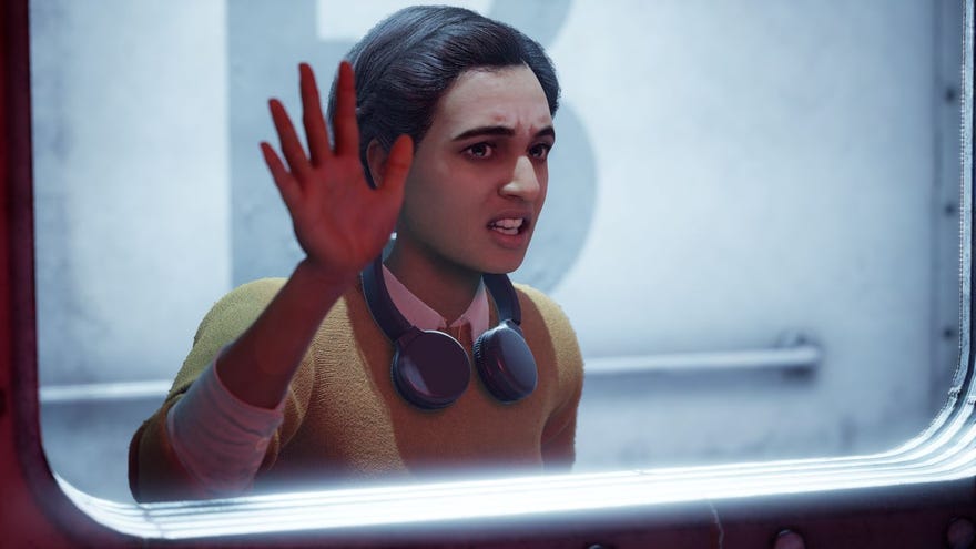 A character in The Devil In Me is trapped in a sealed chamber