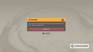 The Division 2 Error Codes explained - Mike-01, Alpha-02, Bravo, Delta-03 error code meanings and how to fix them