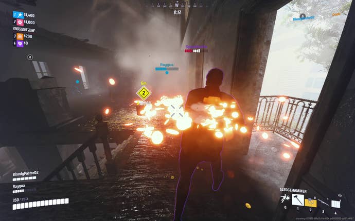 Enemies turn to shiny gold coins as they take damage and die in The Finals.