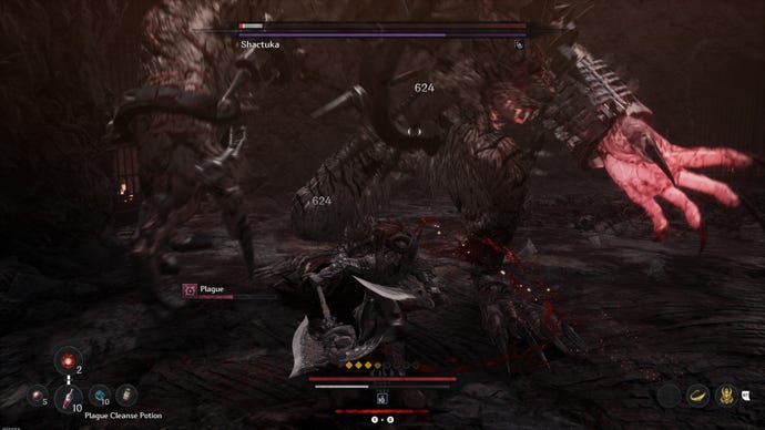 A demon stretches retired his manus to drawback the subordinate during a brag fight.