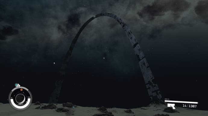 The Gateway Arch in Starfield